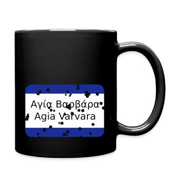 MG Agia Barbara - Full Colour Mug - black - Right