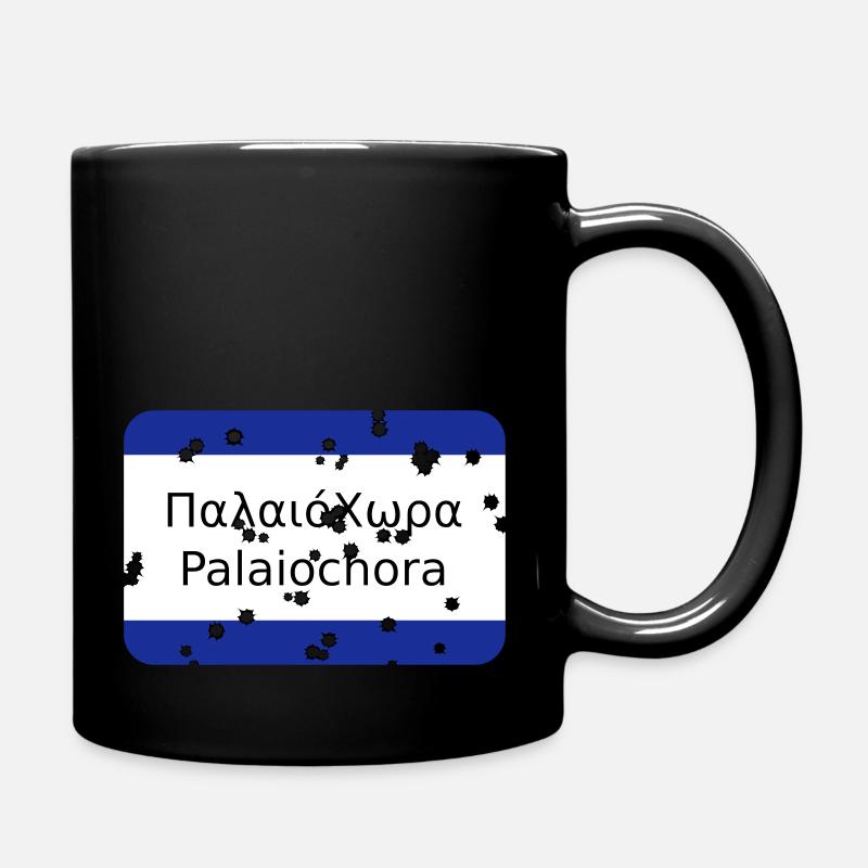 mg palaiochora - Tasse einfarbig - Schwarz