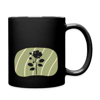 Fleuriste Fleuriste Flower Power - Mug uni - noir - Droite