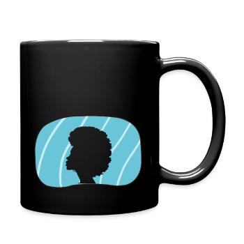 Afro Beat Funky - Full Colour Mug - black - Right