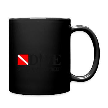 Dive - Great Barrier Reef - Australia - Tasse einfarbig - Schwarz - Rechts