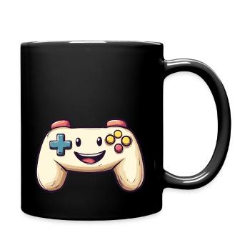 Manette amusante pour les joueurs - Mug uni - noir - Droite