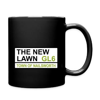 Forest Green Nailsworth The New Lawn Iconic Street - Full Colour Mug - black - Right