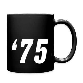 1975 - Tasse einfarbig - Schwarz - Rechts