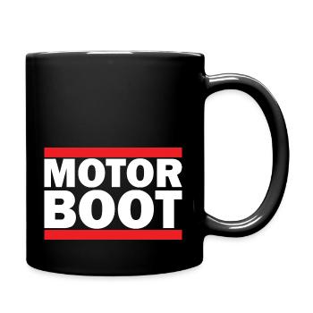 MOTOR BOOT - Tasse einfarbig - Schwarz - Rechts