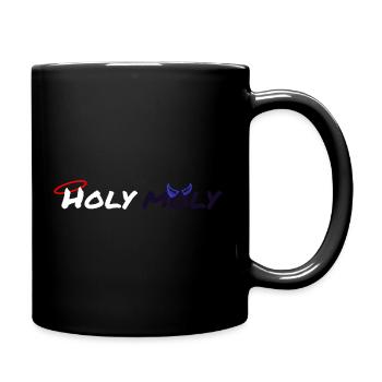 Holy Moly design - Full Colour Mug - black - Right