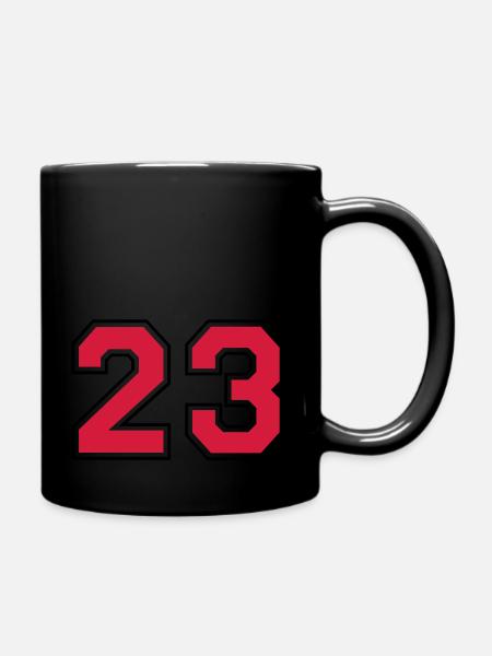 23__f2 - Tasse einfarbig - Schwarz