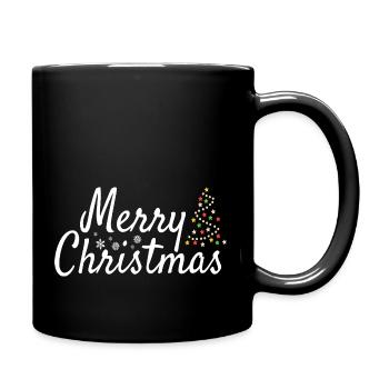 Merry Christmas Merry Christmas - Full Colour Mug - black - Right