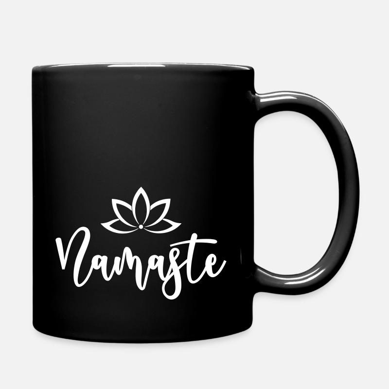 Namaste - Mug uni - noir