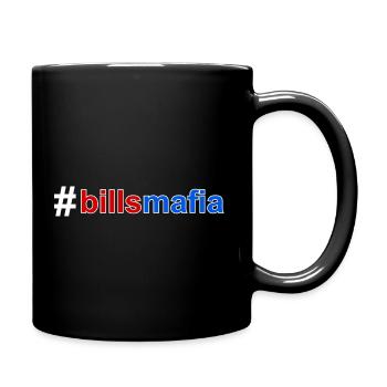 Mafia Hashtag Zitat - Tasse einfarbig - Schwarz - Rechts