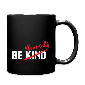 Be yourself - Mug uni - noir - Droite