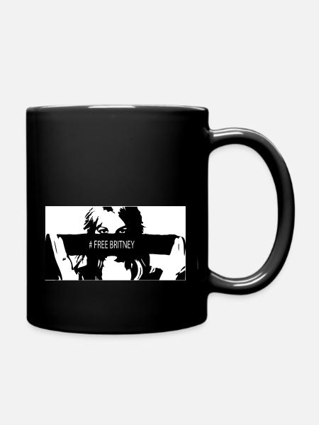 Britney gratuite - Mug uni - noir