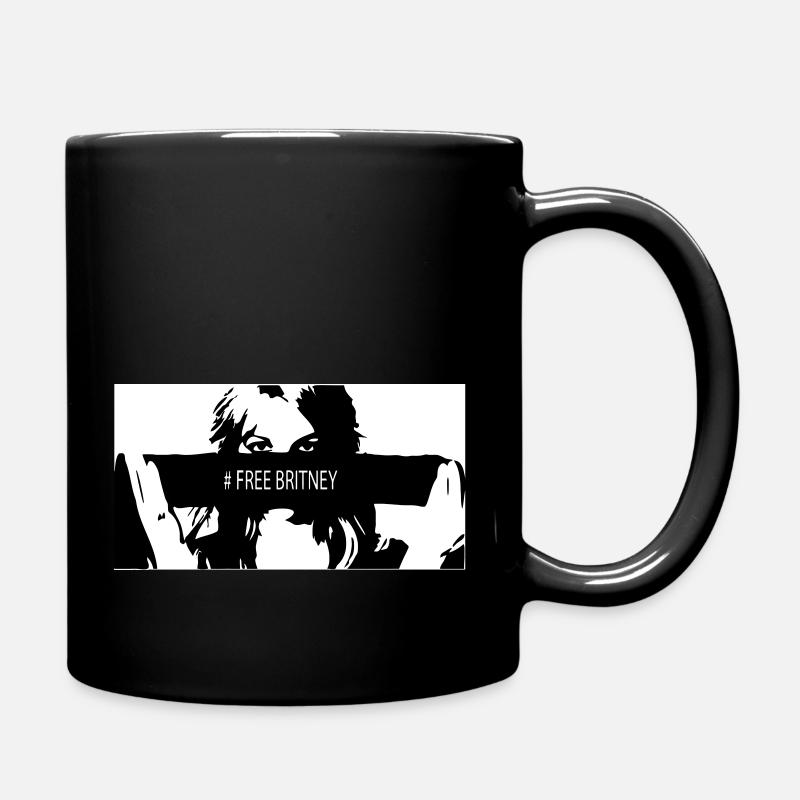 Free Britney - Full Colour Mug - black