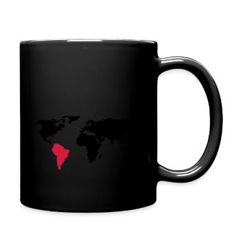 Destination: South America - Full Colour Mug - black - Right