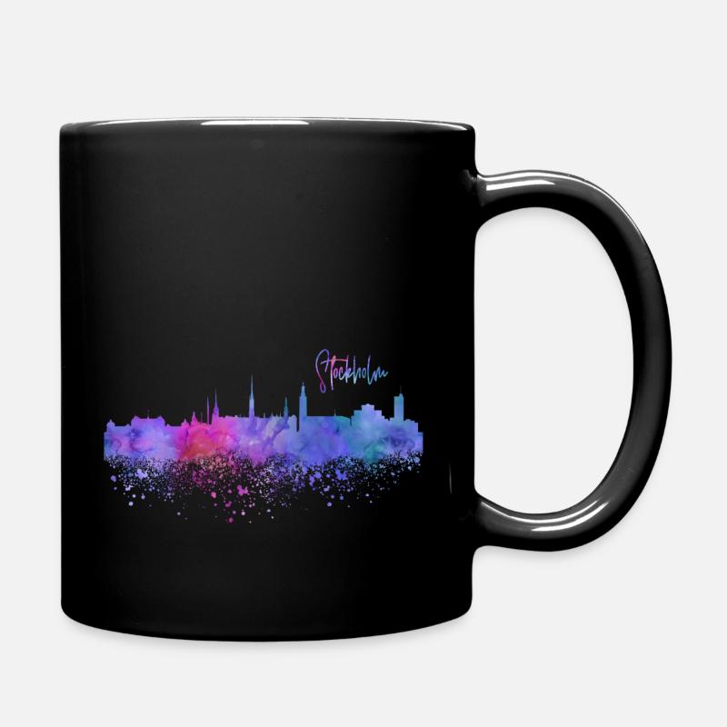 Stockholm - Tasse einfarbig - Schwarz
