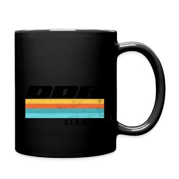 GDR East Germany Ossi - Full Colour Mug - black - Right