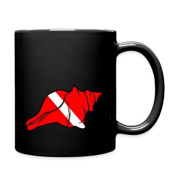 Housing screw by Scuba.Style - Full Colour Mug - black - Right