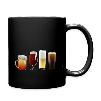 Beers - Full Colour Mug - black - Right