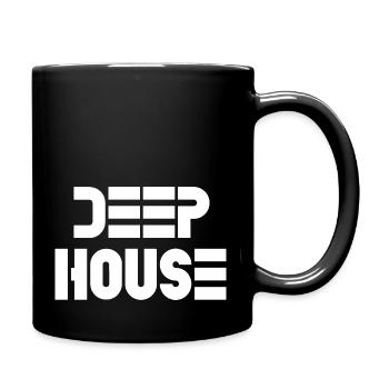 Maison profonde - Mug uni - noir - Droite