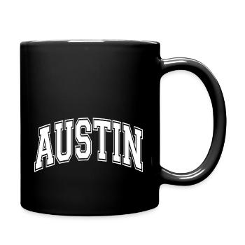 Austin - Mug uni - noir - Droite
