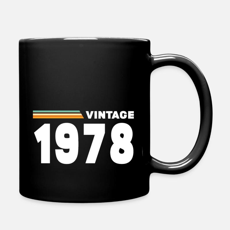 Millésime 1978 - Mug uni - noir