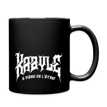 Kabyle et Fière de l'être! - Mug uni - noir - Droite