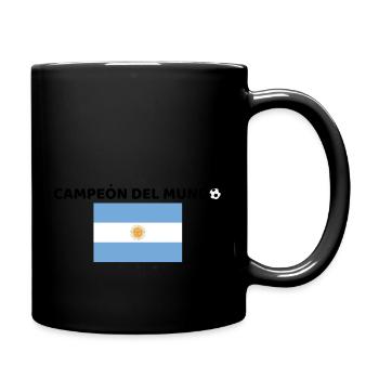 COUPE DU MONDE - Mug uni - noir - Droite
