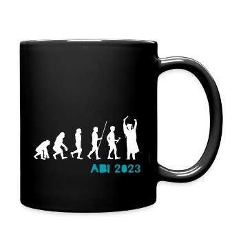 ABI 2023 Shirt Schulabschluss 2023 - Tasse einfarbig - Schwarz - Rechts