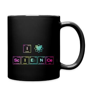 I LOVE SCIENCE - Système de perdiode d’éléments - Mug uni - noir - Droite