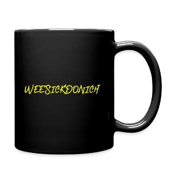 WEESSICKDONICH - Label126 - Tasse einfarbig - Schwarz - Rechts