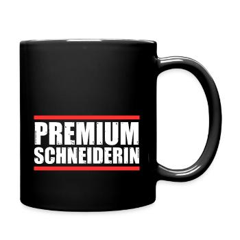 Näher Schneiderin - Tasse einfarbig - Schwarz - Rechts
