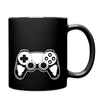 Controller Gaming Video Games Gamepad - Full Colour Mug - black - Right