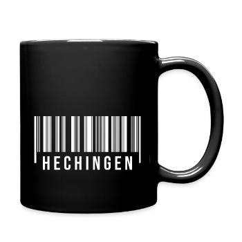 Hechingen Schwaben - Tasse einfarbig - Schwarz - Rechts