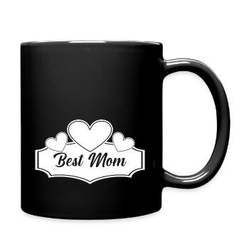Mother Saying Gift Mom Mother's Day - Full Colour Mug - black - Right