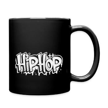 Hip hop - Mug uni - noir - Droite