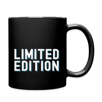 Limitierte Auflage - Tasse einfarbig - Schwarz - Rechts