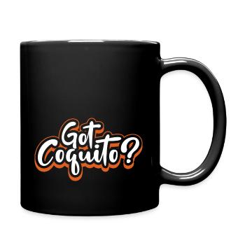 Got Coquito Porto Rica Boisson de Noël Puero - Mug uni - noir - Droite
