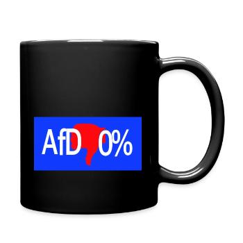 AFD 0% - Tasse einfarbig - Schwarz - Rechts