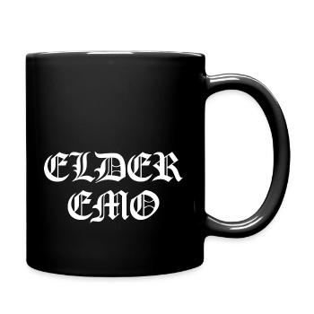 Elder Emo - Perfect Gift for Emo Fans - Full Colour Mug - black - Right