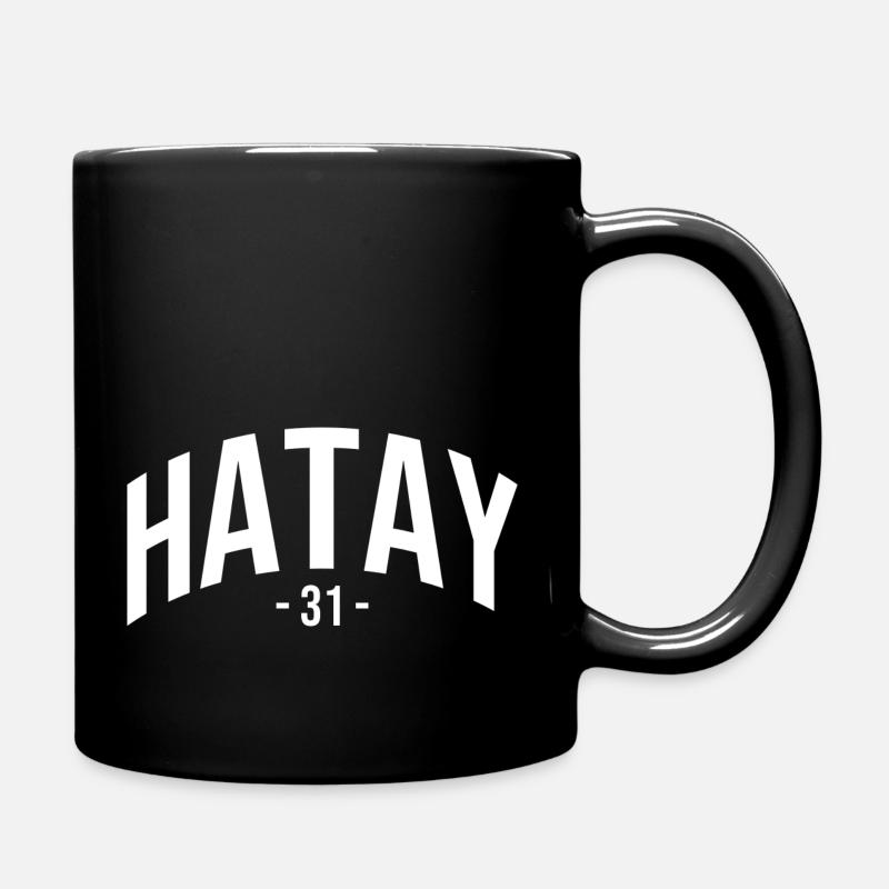 Hatay 31 Türkei Geschenk Urlaub 31 Hatay Kurde - Tasse einfarbig - Schwarz