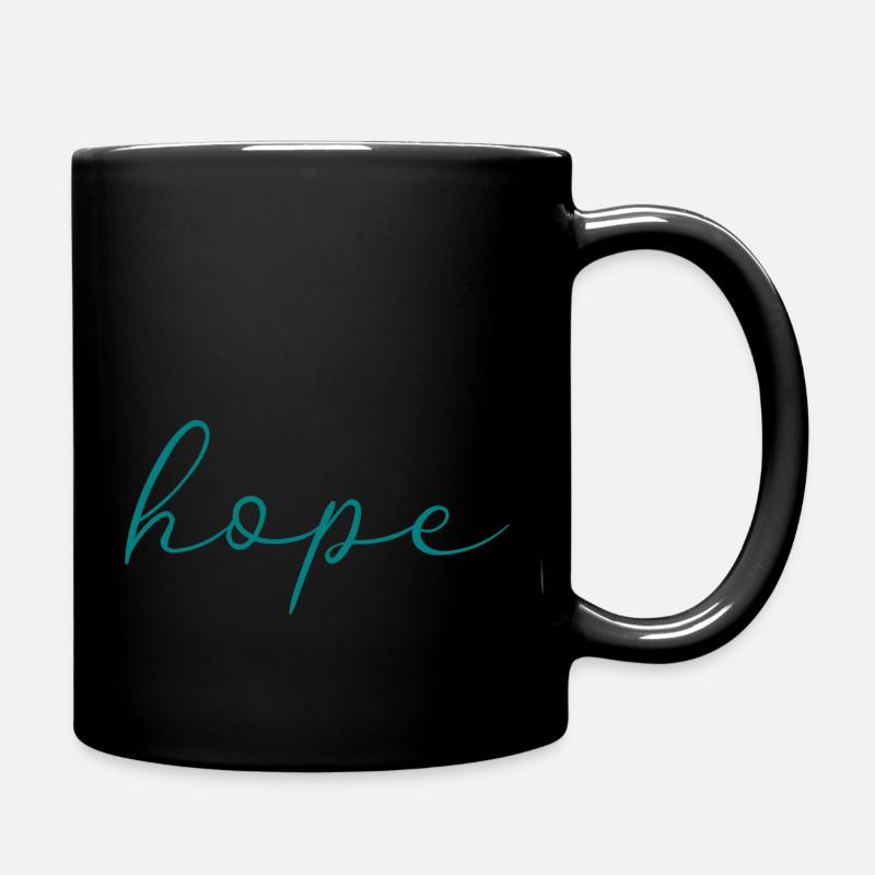 espoir - Mug uni - noir
