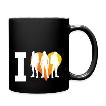 Bouldering Climbing Climbers Bouldering Men - Full Colour Mug - black - Right