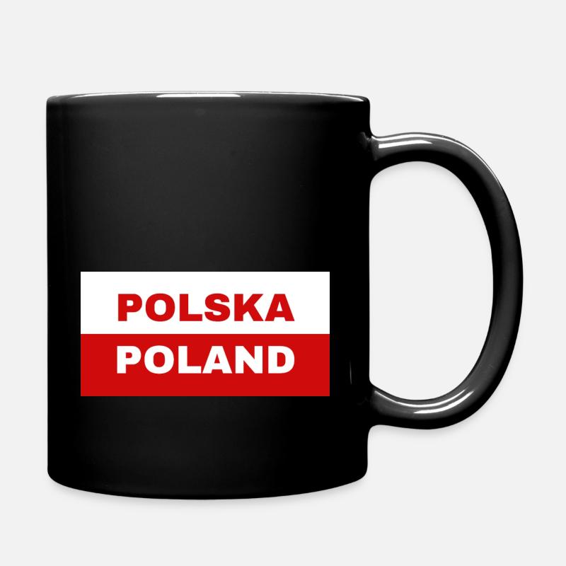 Drapeau polonais - Mug uni - noir