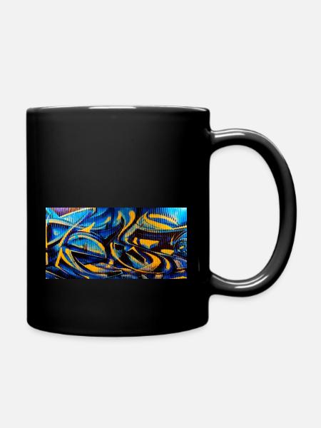 Graffiti Lisboa 2 - Tasse einfarbig - Schwarz