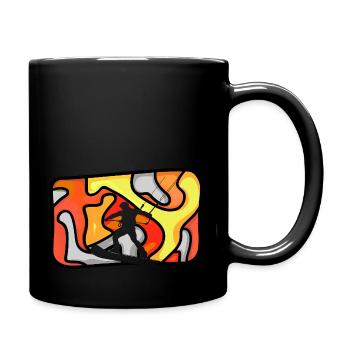 Wakeboarding Water Sports - Full Colour Mug - black - Right
