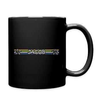 L’anniversaire de Jacob - Mug uni - noir - Droite