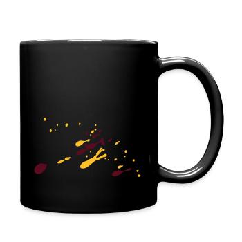 Spritzer - Tasse einfarbig - Schwarz - Rechts
