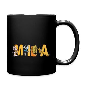 Mila - Tasse einfarbig - Schwarz - Rechts