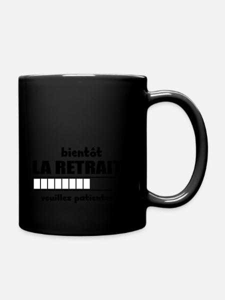 BIENTOT LA RETRAITE - Mug uni - noir