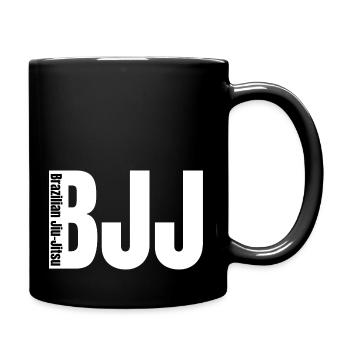 Signe brésilien de Jiu-Jitsu BJJ - Mug uni - noir - Droite